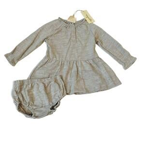 NWT Vignette 3-6M Grey Anne Dress
